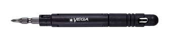 Vega Tools Multiple Tips 4PSPP-1 Multi-Bit Screwdriver - S2 Modified Steel - 02008