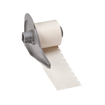 Picture of Brady Clear Polyester Thermal Transfer M71-45-430 Die-Cut Thermal Transfer Printer Label Roll (Main product image)