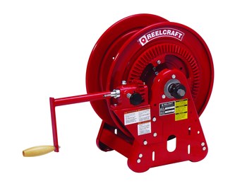 Picture of Reelcraft Industries BA36112 L 30000 Series 250 ft Red Steel Gas Weld Hose Reel (Main product image)