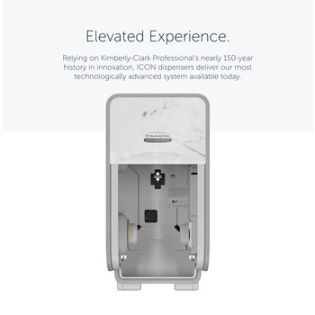 Kimberly-Clark Professional ICON Vertical Toilet Paper Dispenser 58731 - Pull Out by Hand - Grey