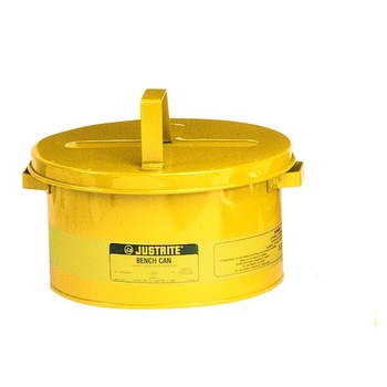 Picture of Justrite Yellow 2 gal Safety Can (Main product image)