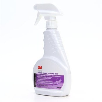 3M 09033 Brown Wax - 16.9 oz Liquid