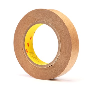 3M 927 Clear Transfer Tape - 1 in Width x 60 yd Length - 2 mil Thick - Densified Kraft Paper Liner - 05278