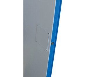 Justrite ChemCor Hazardous Material Storage Cabinet Piggyback 8617282, 17 gal, Royal Blue - 15464