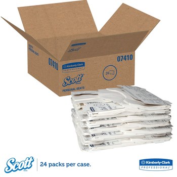 Scott 07410 Paper Toilet Seat Cover - Fiber