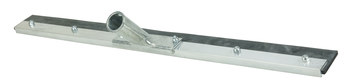 Weiler 455 Floor Squeegee - Metal Handle - 18 in Overall Length - 18 in Straight Heavy-Duty Rubber Blade - 45506