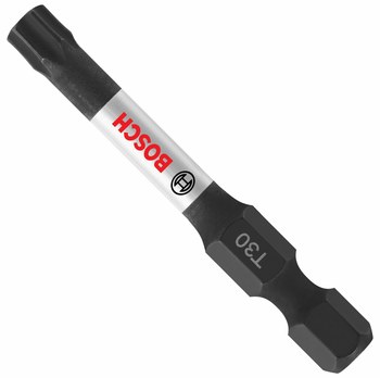Bosch Impact Tough T30 Torx Power Bit ITT30201 Alloy Steel 2 in