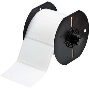 Picture of Brady ToughBond White Polyester Thermal Transfer B33-19-484 Die-Cut Thermal Transfer Printer Label Roll (Main product image)