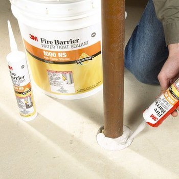 3M 1000 NS Firestop Sealant Gray Paste 10.1 fl oz Cartridge - 11535