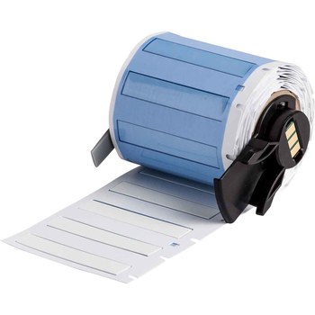 Picture of Brady PermaSleeve White Polyolefin Thermal Transfer M6-187-175-344-WT Heat Shrink Wire & Cable Labels (Main product image)