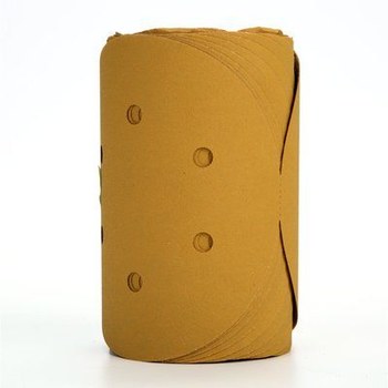 3M Stikit 255L 01381 PSA Disc Roll - 6 in - P120 - Coarse - Aluminum Oxide