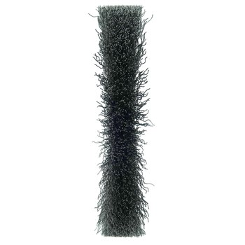 Weiler 01506 Wheel Brush - 6 in Dia - Crimped Steel Bristle