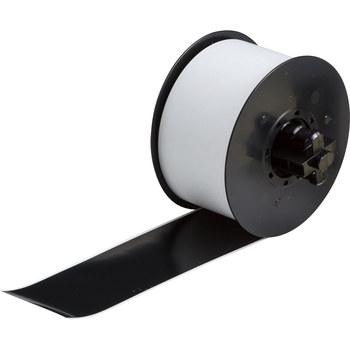 Picture of Brady Black Indoor / Outdoor Vinyl Thermal Transfer 120860 Continuous Thermal Transfer Printer Label Roll (Main product image)