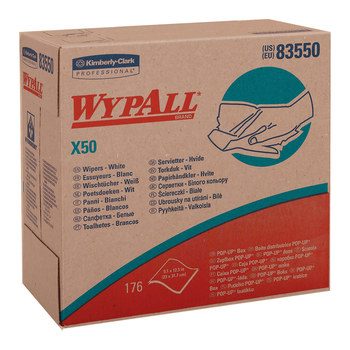 Kimberly-Clark Wypall X50 Wiper 83550 | RSHughes.com
