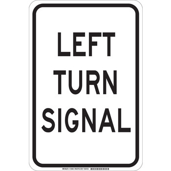 Picture of Brady B-555 Aluminum Rectangle White English Stop Signs, Traffic Control Signs & Banners Sign part number 129462 (Main product image)