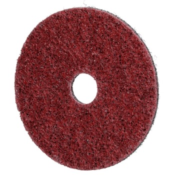 3M Scotch-Brite Non-Woven Precision Shaped Ceramic Surface Conditioning Disc - Center Hole Attachment - 4-1/2 in Diameter - 7/8 in Center Hole - 67230
