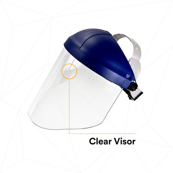 3M Face Shield Headgear 82783, Polycarbonate | RSHughes.com