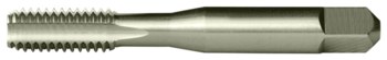 Cleveland 1003 M12x1.75 D6 Bottoming Hand Tap C54691 - 4 Flute - Bright - 3.375 in Overall Length - High-Speed Steel
