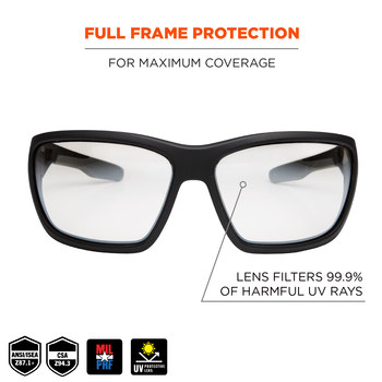 Ergodyne Skullerz Safety Glasses BALDR 57000