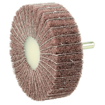 Weiler Flap Wheel 54507 - Aluminum Oxide - 3 in - Very Fine