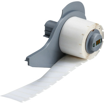Picture of Brady White Polyester Thermal Transfer M71-16-423 Die-Cut Thermal Transfer Printer Label Roll (Main product image)