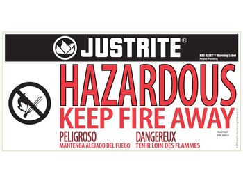 Justrite Sure-Grip EX Hazardous Material Storage Cabinet Undercounter 8623281, 22 gal, Royal Blue - 16498