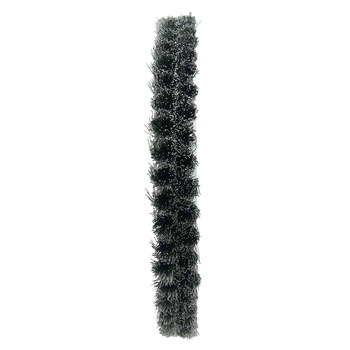 Weiler 09490 Wheel Brush - 10 in Dia - Knotted - Standard Twist Steel Bristle
