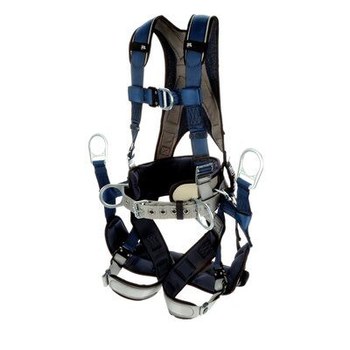 DBI-SALA ExoFit Plus Climbing Body Harness 1140069, Size Large, Blue - 15415