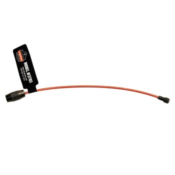 Ergodyne Squids Loop Tool Tail Tool Attachment 19709, 6 in, Stainless Steel Wire/Polyurethane, Orange