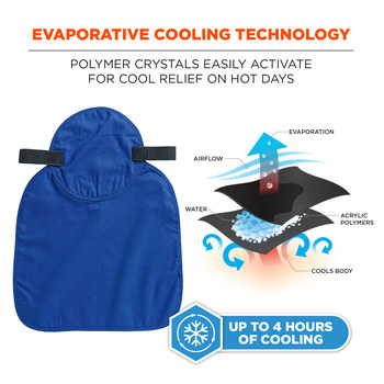 Ergodyne Chill-Its Cooling Pad 6717 12336 - Blue