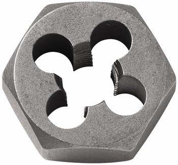 Vermont American 7/16-14 Hex Die 20774, Right Hand Cut, High Vermont American 7/16-14 Hex Die 20774, Right Hand Cut, High