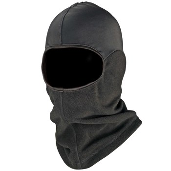 Ergodyne N-Ferno 6822 Black Polyester Fleece/Spandex Cold Weather Balaclava Hood - 720476-16822