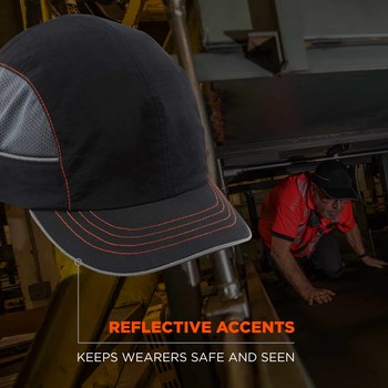 Ergodyne Skullerz Bump Cap 8950 23340 - Black