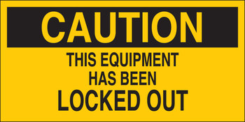 Picture of Brady Indoor/Outdoor Vinyl Lockout Sign (Main product image)