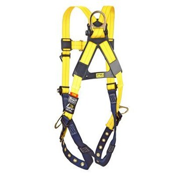DBI-SALA Delta Positioning Body Harness 1102008, Universal, Yellow - 16043