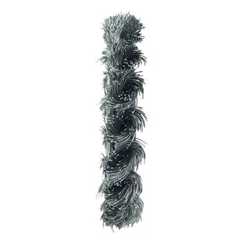 Weiler Wolverine 36290 Wheel Brush - 3 in Dia - Knotted - Standard Twist Steel Bristle