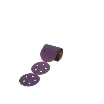 3M Cubitron II Stikit 732U 86838 PSA Disc Roll - 5 in - 80 - Precision Shaped Ceramic
