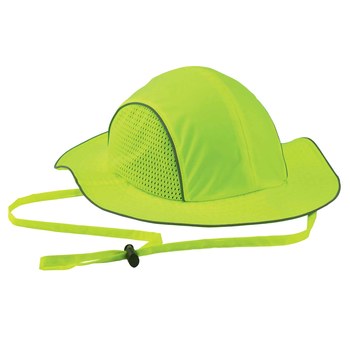 Picture of Ergodyne Skullerz Ranger Lime Full Brim Bump Cap (Main product image)