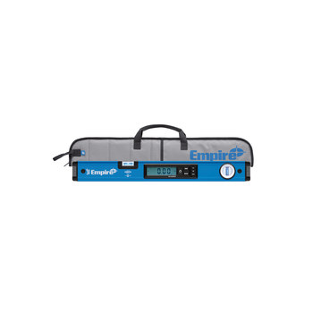 Milwaukee True Blue/Silver Aluminum Digital Box Level - 2.75 in Length - 1.11 in Wide - 24 in Thick - E105.24