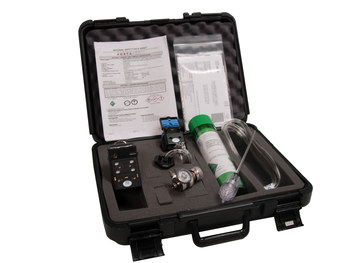 GfG G450-11410K Portable Gas Monitor Kit - Detects O2 (Oxygen), LEL (Lower explosive limit) combustible, CO (Carbon Monoxide), H2S (Hydrogen Sulfide) - Alkaline Battery - GFG G450-11410K