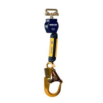 3M DBI-SALA Nano-Lok Quick Connect Self-Retracting Lifeline 3101227 - 6 ft Length - Steel Single Pin Connector