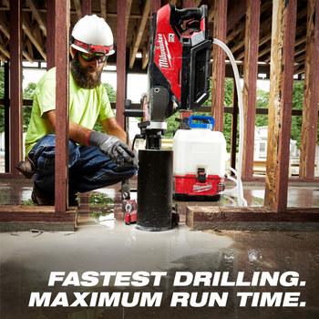 Milwaukee Diamond Ultra 12 in Wet Core Bit 48-17-5120 - 16 in Overall Length - Low Carbon Steel