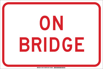 Picture of Brady B-555 Aluminum Rectangle White English Stop Signs, Traffic Control Signs & Banners Sign part number 129699 (Main product image)