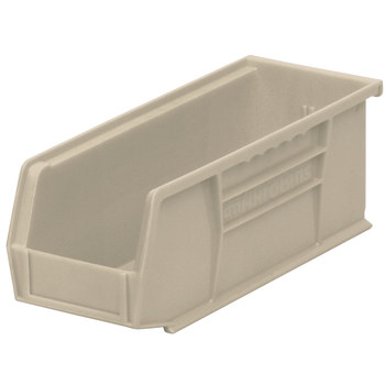 Picture of Akro-Mils 30224 Akrobin 30 lb Stone Industrial Grade Polymer Hanging / Stacking Storage Bin (Main product image)