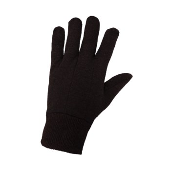Global Glove C80BJC Dark Brown 8 oz Cotton/Jersey Work Gloves