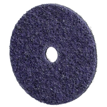 3M Scotch-Brite Non-Woven Precision Shaped Ceramic Surface Conditioning Disc - Center Hole Attachment - 4 in Diameter - 5/8 in Center Hole - 67229