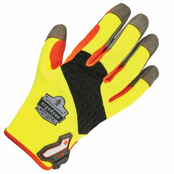 Ergodyne ProFlex 710 Gray/Black/Lime Medium Work Gloves - 17263