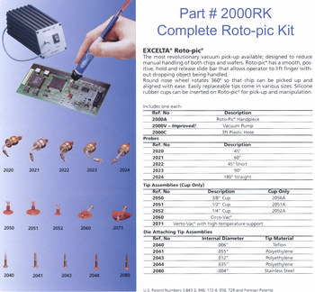 Picture of Excelta Roto-PIC - 2000RK System Kit (Main product image)
