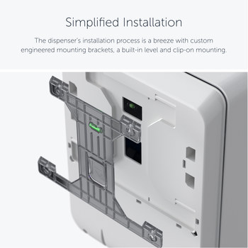 Kimberly-Clark Professional ICON 58740 Automatic Roll Towel Dispenser - Motion Sensor - White - 12.7 in
