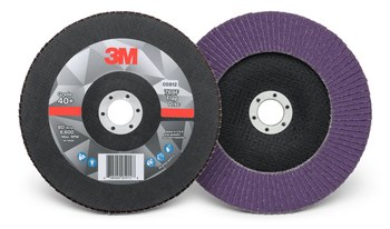 3M 769F Type 29 Flap Disc 05912 - Ceramic Precision-Shaped Grain - 7 in - 40+ - Coarse